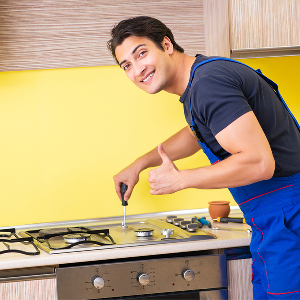 can you provide references from satisfied stove repair customers in Edinburg